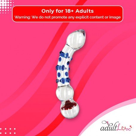 Flower Crystal Glass Dildo Sex Toy GD-003