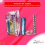 Silver Beaded Anal Vibrator AD-012