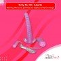 Crystal Jellies Pink Anal Starter Dildo AD-026