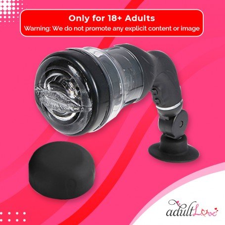 Rotation Lover Vibrating Massager With Suction Cup MS-051