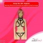 Sexy Leather Bondage Strap-Style String Body Harness BDSM-024
