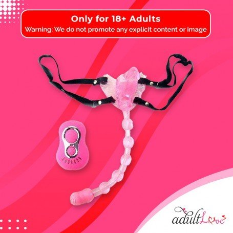 Wearable Butterfly Whip Anal Vagina Stimulator SO-003