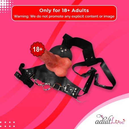 Vibrating Realistic Straps On Dildo SO-017