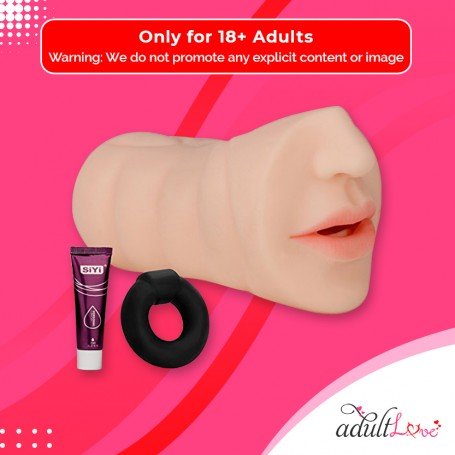 Oral Silicone Portable Male Masturbator MMT-022