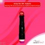 Super Natural Black Silicone Realistic Vibrator RSV-011