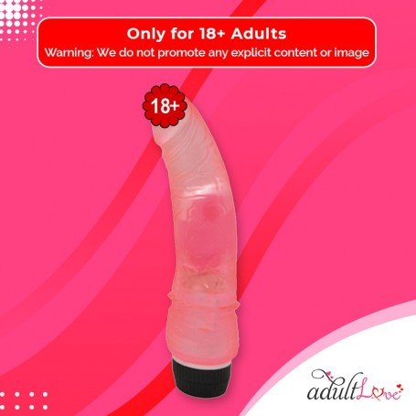 Ultra Slim Flexidick with vibrating Jelly RSV-035