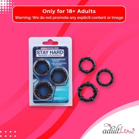 STAY HARD BEADED COCKRINGS CR-020