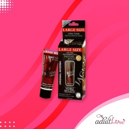Jaguar Power Ultra Foam Penis Enlargement Cream 50ml PEC-001