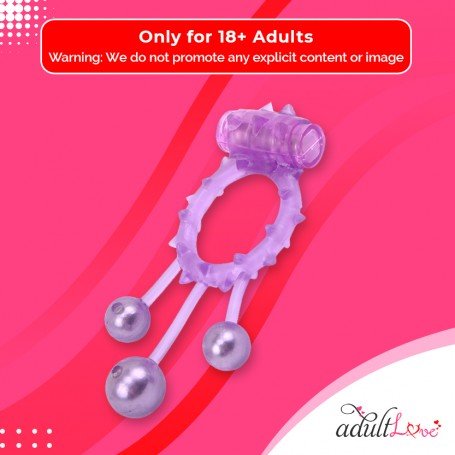 Vibrating Ball Banger Cock Ring Vibrator CR-007