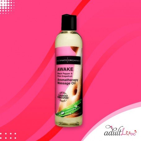 AWAKE AROMATHERAPY MASSAGE OIL - Black Pepper 120ml CGS-015