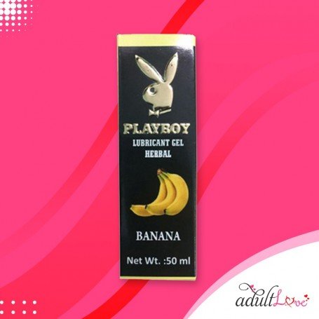 Playboy Lubricant Water Based Gel - Banana Flavoured CGS-031
