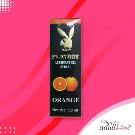 Playboy Lubricant Water Based Gel - Orange Flavoured CGS-033