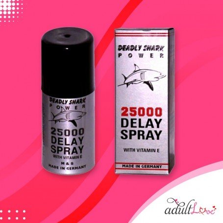 Deadly Shark 25000 Delay Spray for Men with Vitamin E DTZ-007