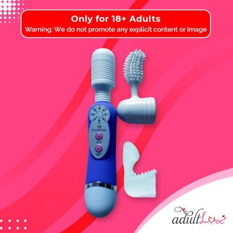 16 Speed Cordlless Magic Wand Massager VM-008