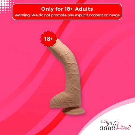 Realistic Non-vibrator with Round Balls and Suction Base RSNV-029