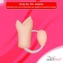 Silicone Male Masturbator with Tongue MMT-028